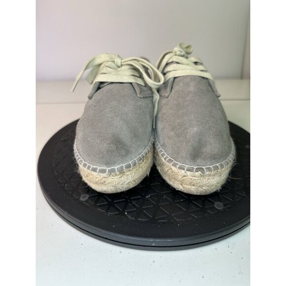 Steven by Steve Madden Tobias Espadrille Sneakers Gray Size 9B - Picture 2 of 9